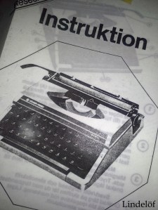skrivmaskin
